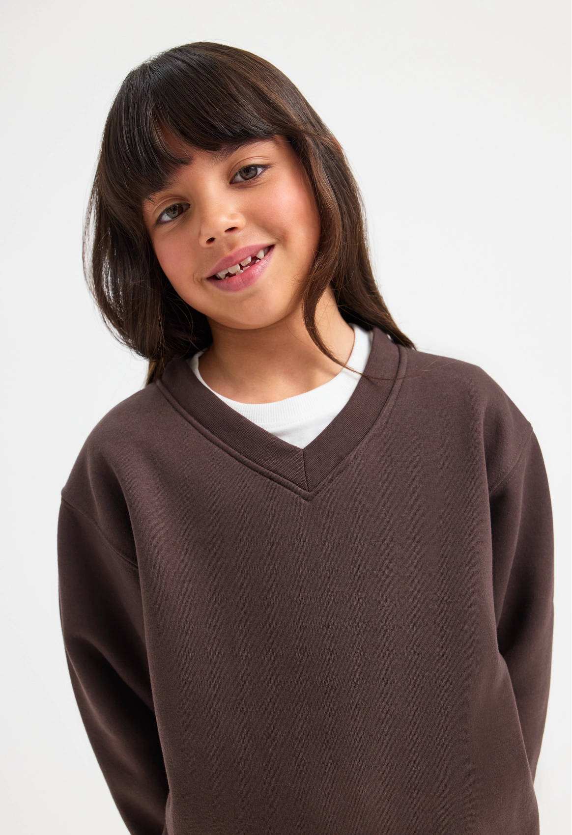 Childrens Classic V-Neck Sweatshirt