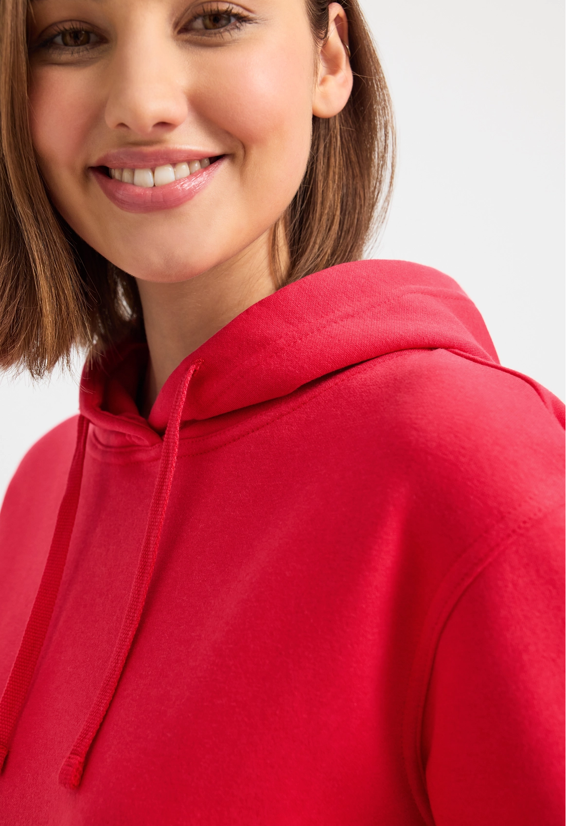 Ladies Deluxe Hooded Sweatshirt